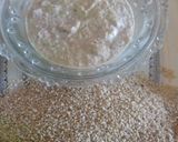 A picture of step 2 of Tahini shawarma sauce.