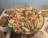 Foto del paso 4 de la receta: Ensalada de pasta y lechuga, atún🥬🥔🥕🥚