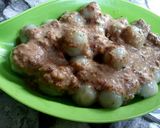 Foto langkah ke 7 dari resep Cilok isi ayam Dan sambal kacang.
