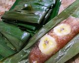 Foto langkah ke 5 dari resep Lepat singkong/Lemet tanpa kelapa parut.