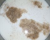 A picture of step 1 of Pistachio Coconut Pudding.