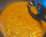 A picture of step 6 of Stringbeans with vegan balls and Blackwell sauce.