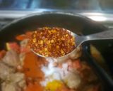 A picture of step 4 of Beef karahi.
