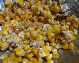 A picture of step 1 of Sweet corn chaat in five minutes.