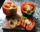 Foto del paso 1 de la receta: Pimentones rellenos