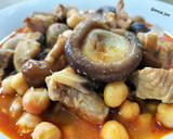 Foto del paso 6 de la receta: Garbanzos con secreto y setas variadas sabor Cookpad