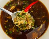 Hình bước làm 3 của món Bún đậu hũ xì dầu với rau thơm chay