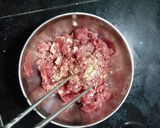 Hình bước làm 1 của món Phở cuốn