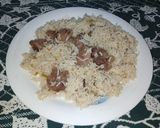 A picture of step 12 of Masala Pulao.