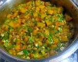 A picture of step 3 of Spring Onion and Potato Subzi.