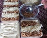 Foto langkah ke 9 dari resep Milk Bath Cake/ Tres Leches dessert Box.