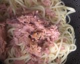Foto del paso 3 de la receta: Espaguetis con aguacate y atún 🥑