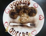 A picture of step 3 of Choco peanut banana bites.