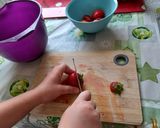 Kislányom harmadik receptje: a házi eperfagyi recept fázis 1 fotója