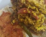 A picture of step 3 of Paneer kulcha pepperiza.