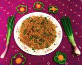A picture of step 6 of Burnt Garlic Veg Fried Rice.
