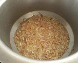 A picture of step 1 of Chana daal gosht.