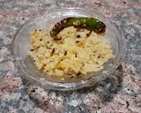 A picture of step 2 of Namkeen maheri / salty curd porridge.
