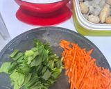 Foto langkah ke 1 dari resep Soun Sayur Goreng Baso Mutiara.