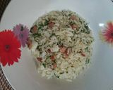 Foto del paso 3 de la receta: Arroz con espinaca y tocino