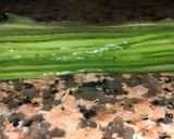A picture of step 1 of Cucumber rolls 🥒.