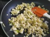Hamburguesa de sargo y manzana
