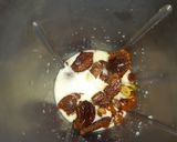 A picture of step 1 of Coconut dry fruit shake with sattu paratha.