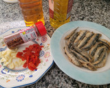 Foto del paso 1 de la receta: Boquerones con pimientos del piquillo como los prepara mi hijo Oriol