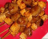 Foto langkah ke 2 dari resep Sate tahu baso.