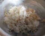 A picture of step 1 of Aloo papri.