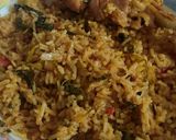 A picture of step 11 of Ramzan special biriyani.