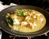 A picture of step 7 of Paneer Afghani.