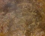 A picture of step 3 of Beef liver, Kidney, fat, meat Masalay wale.
