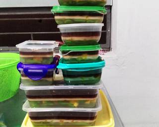 Puding Cendol Layer - Step 3