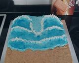 Foto del paso 4 de la receta Tarta de cumpleaños playa