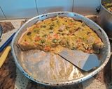 Foto del paso 14 de la receta: Tarta cremosa de puerro y zanahoria, brócoli🥦🫑🥕
