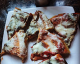 Foto del paso 3 de la receta: Pizza rellena en sartén sin tacc, ideal para la cena