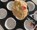 Φωτογραφία βήματος 4 της συνταγής Banana & strawberry muffins