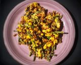 A picture of step 3 of Scrambled Wild Asparagus and Green Onions.