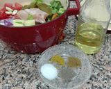 A picture of step 1 of Vegetable Soup.