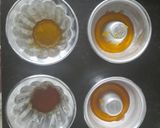 A picture of step 1 of Eggless steam caramel custard.
