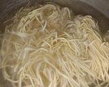 A picture of step 1 of Hakka Noodles.