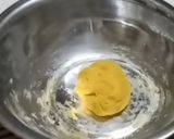 A picture of step 1 of Fafda kadhi and raw papaya Sambharo.