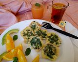A picture of step 7 of Egg n Spinach Bites#breakfastideas.