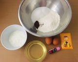 Vörösbársony (red velvet) muffin recept fázis 1 fotója
