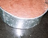A picture of step 4 of One pound chocolate sponge without oil.