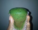 A picture of step 9 of Mint green cupcake.