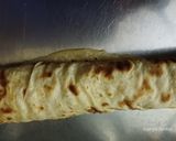 A picture of step 1 of Cheesey leftover chapati pasta.