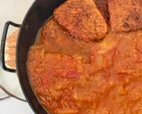 Lecsós szelet tükörtojással recept fázis 2 fotója