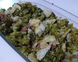 Foto del paso 3 de la receta Brócoli, patata y jamón gratinados